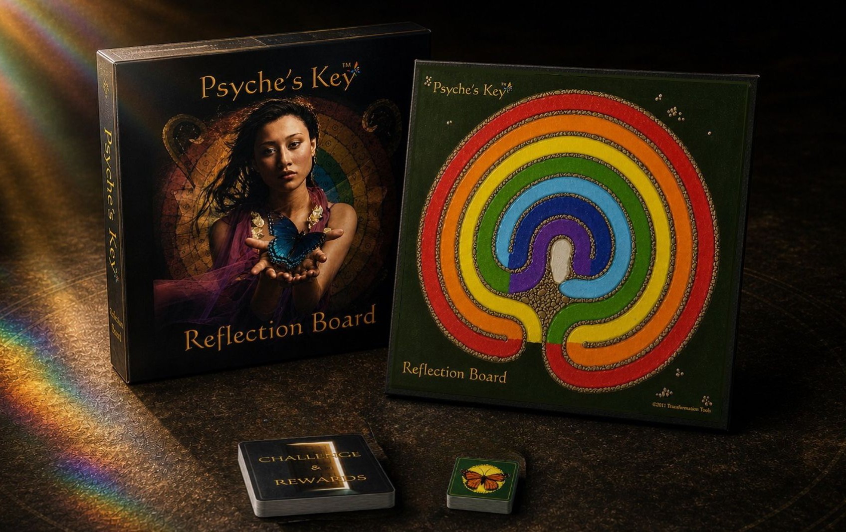 Psyche's Key complete set — box, board and card decks